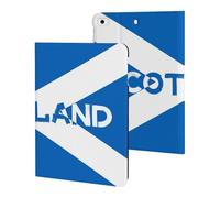 Scotland United Kingdom Scottish Flag Slim Case Compatible with iPad 10th 9th 8th 7th Generation 2022 2021 2020 2019 Protective Cover Stand