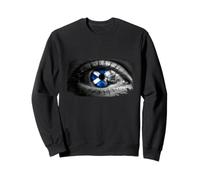 Scotland Viking Eye Flag Scottish Norse Heritage Sweatshirt
