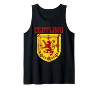 Scotland Vintage Scottish Flag Lion Scottish Pride Tank Top