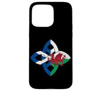 Scotland Wales Flag Celtic Knot Scottish Welsh Dragon Case for iPhone 15 Pro Max