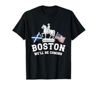 Scotland We'll Be Coming Boston T-Shirt
