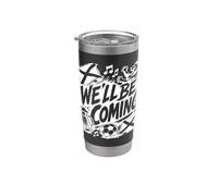 Scotland We'll Be Coming Scottish Stainless Steel Insulated Tumbler