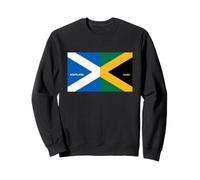SCOTLAND YARD Funny Scottish Jamaican Flag Scotland Jamaica Sweatshirt