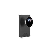 Scots American Mommy Daddy Son Scotland US Flag Heart Design PopSockets PopWallet for MagSafe