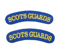 Scots Guards - Shoulder Title Flash - British Army Badge