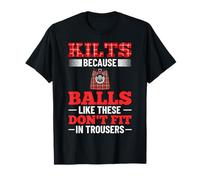 Scotsman Kilt Scotland Scottish Highland Irish Wearer T-Shirt