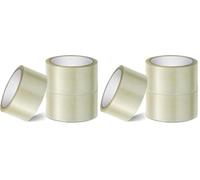 Scott 22 Packaging Tape, Clear, 3 Rolls, 48mm X 66m, Heavy Duty, Low Noise, Secure & Sticky Parcel Tape for Packing Boxes, Moving Boxes, Packing Tape Strong for Moving House