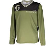 Scott 350 Dirt Kids Motocross Jersey, olive, size S