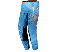 Scott 350 Race Kids Motocross Pants 2018, blue/orange, size 26
