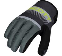 Scott 350 Race Motocross Gloves, grey/yellow, size M