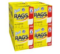 Kimberly-Clark KIM75260 Rags in A Box- w- Handle- 10in.x13in.- White