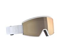 Scott - Photochromic Ski goggles - Ambit Compact LS Mineral White AMP LS Bronze Chrome S1-3 in Silicone White one size