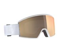 Scott - Photochromic Ski goggles - Ambit LS Mineral White AMP LS Bronze Chrome S1-3 in Silicone White one size