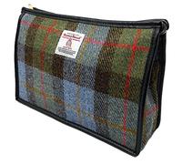 Scott and Mackenzie Harris Tweed Macleod TartanToiletries Wash Bag