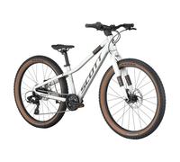 Scott Bikes Scale 400 24´´ Tourney Tx800 2026 Mtb Bike White Boy One Size Alloy Silver