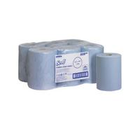 Scott Blue Slimroll 1-Ply Hand Towel Roll (Pack Of 6)