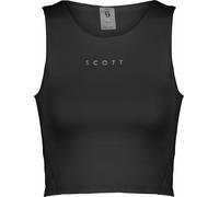 Scott - Breathable trail running crop top - Endurance Crop Top W Black for Women - Size S Black S