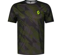 Scott - Breathable trail running T-shirt - Tee M's RC Run SS Black/Yellow for Men - Size M Black M