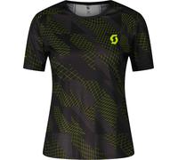 Scott - Breathable trail running T-shirt - Tee W's RC Run SS Black/Yellow for Women - Size M Black M