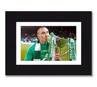 SCOTT BROWN Signed 8x6 Inch Mounted Photo Print Pre Printed Signature Celtic Autograph Gift, Ready To Be Framed