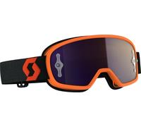 Scott Buzz Pro Chrome Kids Motocross Goggles, black-orange