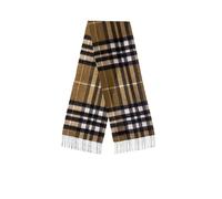 SCOTT CASHMERE Pure Wool Tartan Scarf, Shawls & Wraps, Classic Scottish Checkered Pattern Long Winter Stole with Tassel, Soft Warm Cozy Gift for Men and Women - Gift Box Packaging (Green)