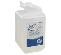 Scott Control Foam Frequent Use Hand Cleanser 6342 - Unscented Foaming Hand Soap - 1 Litre Clear Wash Refill (1 Litre total)