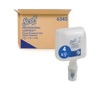Scott Control Frequent Use Foam Hand Cleanser 1.2L (Pack of 4) 6345021
