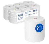 Scott 6622 Scott Control Hand Towel Rolled 1PLY 300M (6 Roll-1200 Sheet)