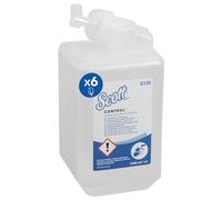 Scott® Control™, 6336, Antibacterial Hand Soap, clear, 6 x 1 Litre refill cassettes