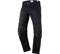 Scott Denim Stretch Ladies Motorcycle Jeans, black, size 44 for Women