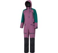 Scott Ds-I Dryo Ladies One Piece One Piece Snowmobile Suit, pink/green, size M