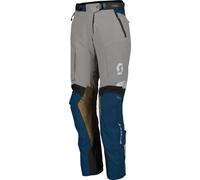 Scott Dualraid Dryo Ladies Motorcycle Textile Pants, grey/blue, size 38