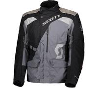 Scott Dualraid Dryo Motorcycle Textile Jacket, black/grey, size Short L