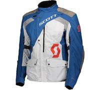 Scott Dualraid Dryo Motorcycle Textile Jacket, blue/grey, size S