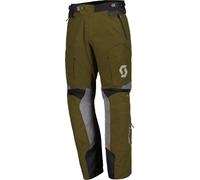 Scott Dualraid Dryo Motorcycle Textile Pants, olive, size M