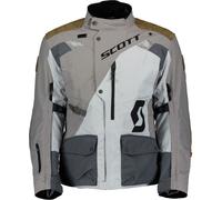 Scott Dualraid Dryo, textile jacket waterproof L Light Grey/Grey/Brown