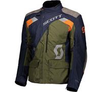 Scott Dualraid Dryo, textile jacket waterproof XS Dark Blue/Dark Green