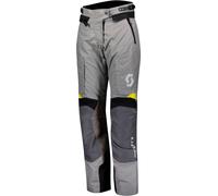 Scott Dualraid Dryo Ladies Motorcycle Textile Pants, grey-yellow, size 44 for Women