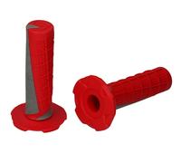 Scott Duece Handlebar Grips & Grip Donuts Red/Grey