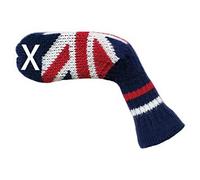 Scott Edward 1/7/10 Pcs Golf Iron Club Covers Socks Shape Washable Club Protector Suitable for Most Brands（Custom Flag)