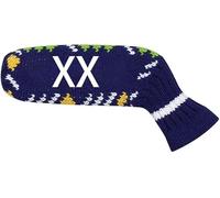 Scott Edward 1PCS Golf Knitted Blade Putter Cover,Double Layers knit,Cute and Soft Acrylic Fabric,Single/Double Sided Customization(Four Color Pattern）