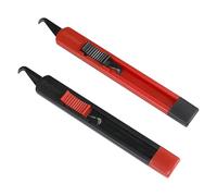 Scott Edward 2Pcs Golf Club Hook Blade Utility Knife with Handle for Regripping Golf Clubs, Golf Grip Removal Tool Kit, DIY Hook Blades Black Red