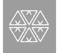 Scott Edward 6pcs Pool Magic Ball Rack Billiards Sheet Pool Pro Triangle Cue Accessories for 6 Ball Combo Pack and Snooker(White)