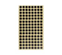 Scott Edward Billiard Table Marker Spots, Billiard Spot Stickers, Snooker Spots, Billiards Accessories 1 Sheet (Small)