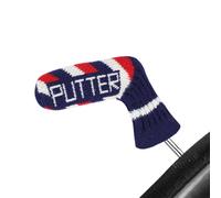 Scott Edward Blue Red Ripples Golf Blade Putter Cover, 1 Piece in Pack, Double Layers knit, Fits Blade Putters, Cute and SoftAcrylic Fabric