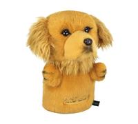 Scott Edward Golden Retriever Golf Head Cover, Fit Driver Wood(460cc),Plush Fabric, Smooth and Soft Touch Feeling,Animal Shape