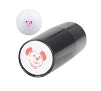 Scott Edward Golf Ball Stamp Self-Inking Golf Ball Stamp Markers, Reusable Golf Ball Marking Tool to Identify Golf Balls, Golfer Gift Golfing Accessories-Red/Green/Blue