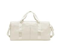 Scott Edward Golf Duffel Bag Sports Gym Bag Travel Weekendeer Carry-on Tote with Shoe & Wet Compartment for Men and Women, for Golf, Travel, Sports, Fitness & Workout, White, White