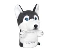 Scott Edward Husky Golf Head Cover, Fit Driver Wood(460cc),Plush Fabric, Smooth and Soft Touch Feeling,Animal Shape